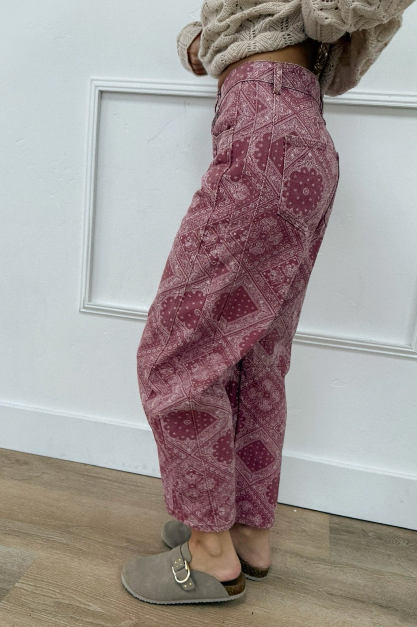 Rosewater Barrel Jeans