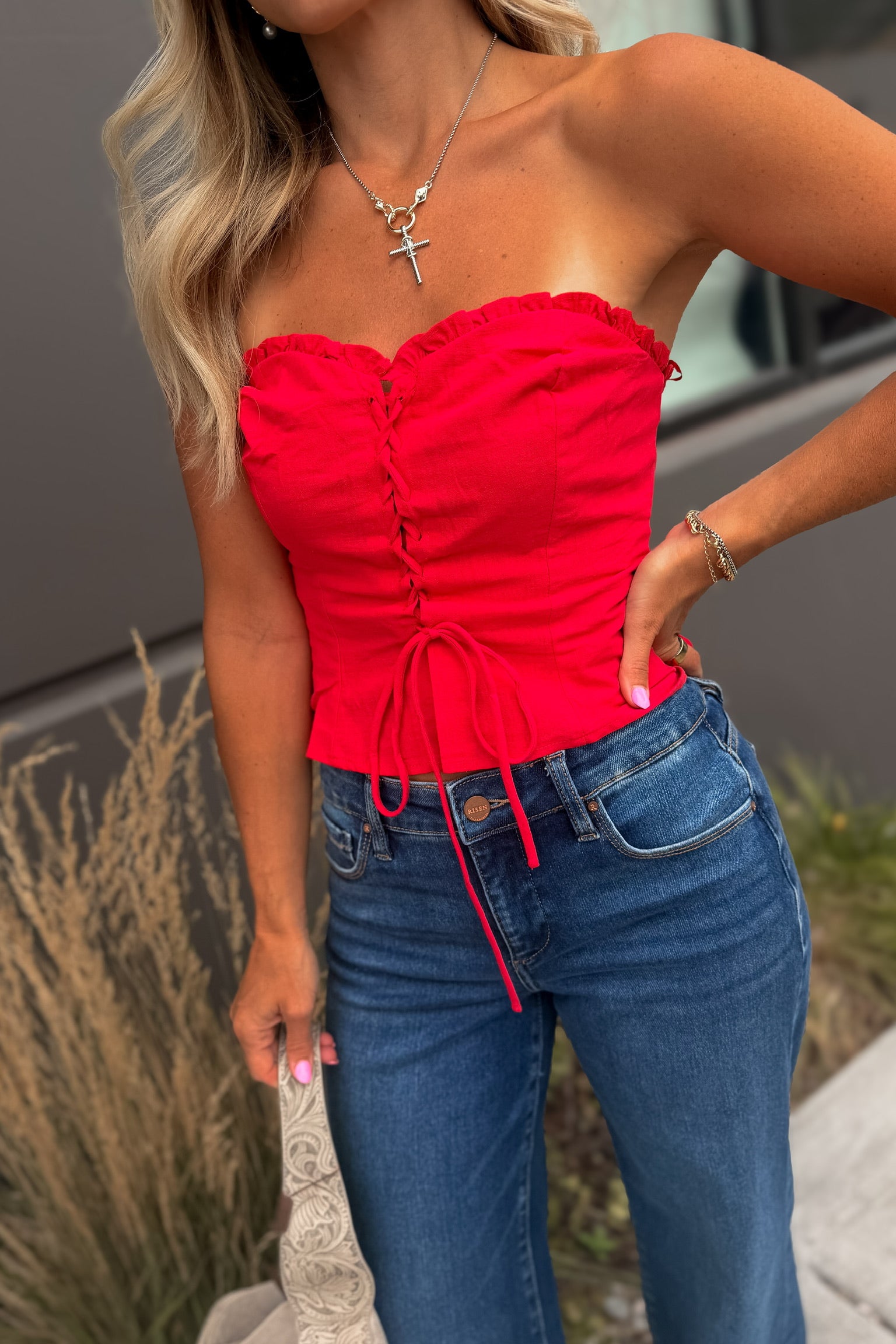 Summer Crush Strapless Top