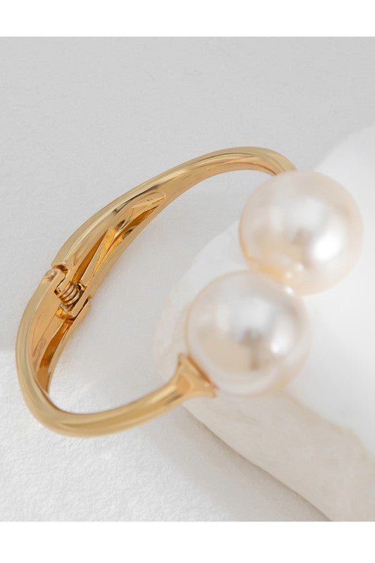 Rule Breaker Pearl Bangles