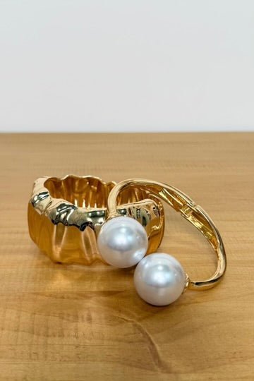 Rule Breaker Pearl Bangles