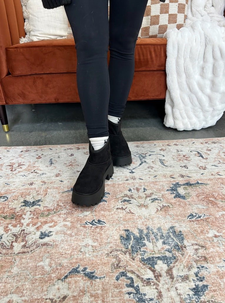 Sadie Platform Ankle Boots - FINAL SALE