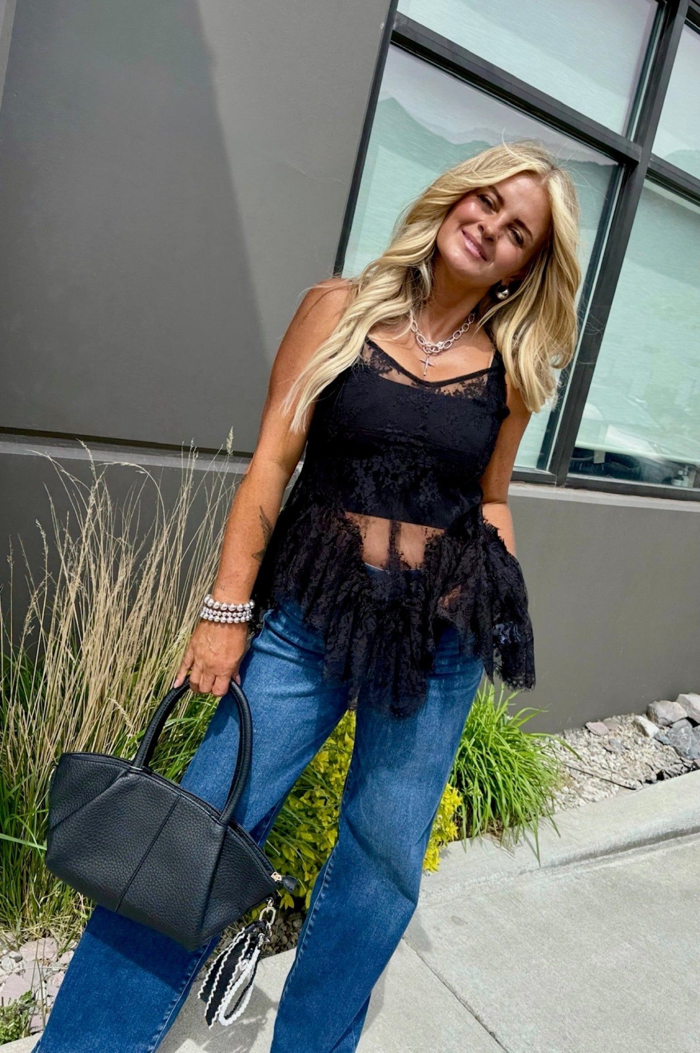 Saint On The Run Lace Tunic
