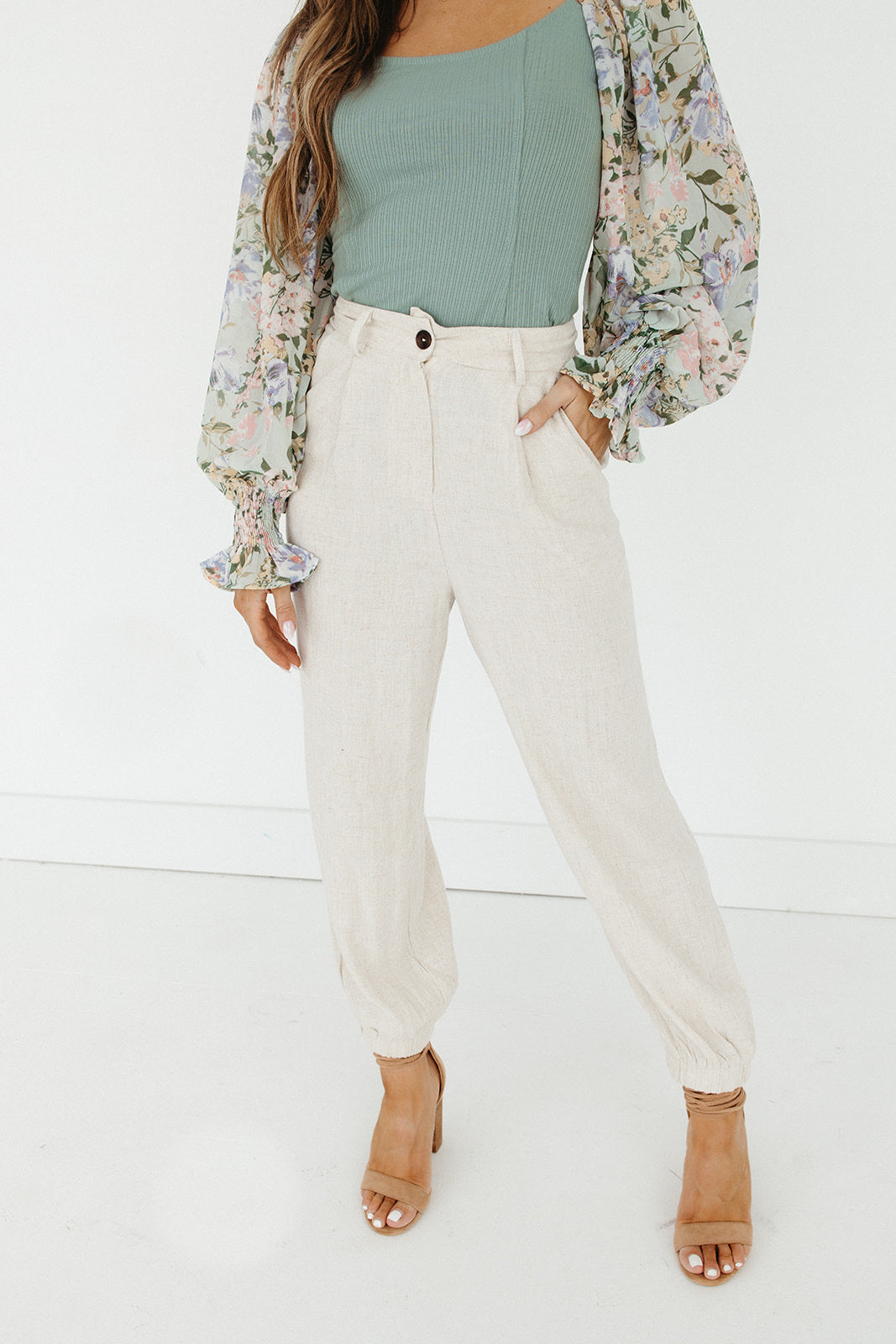 Leoni Linen Pants - FINAL SALE