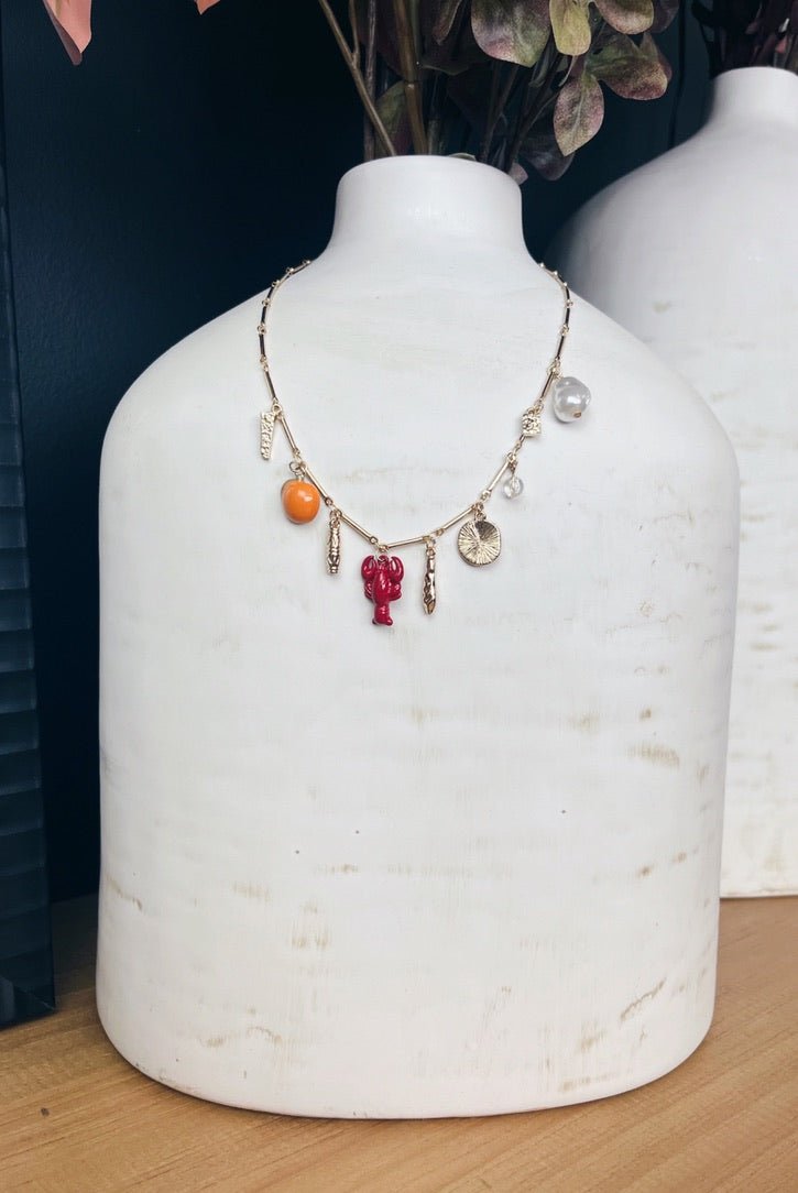 Sandy Shore Charm Necklace