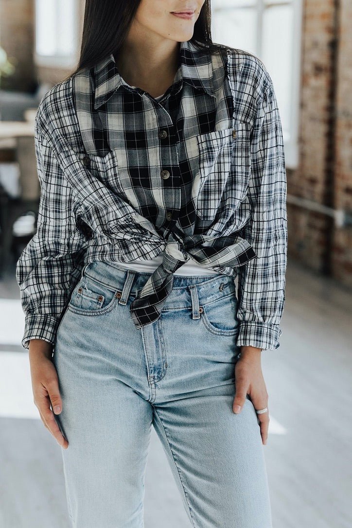 Senna Plaid Shirt - FINAL SALE