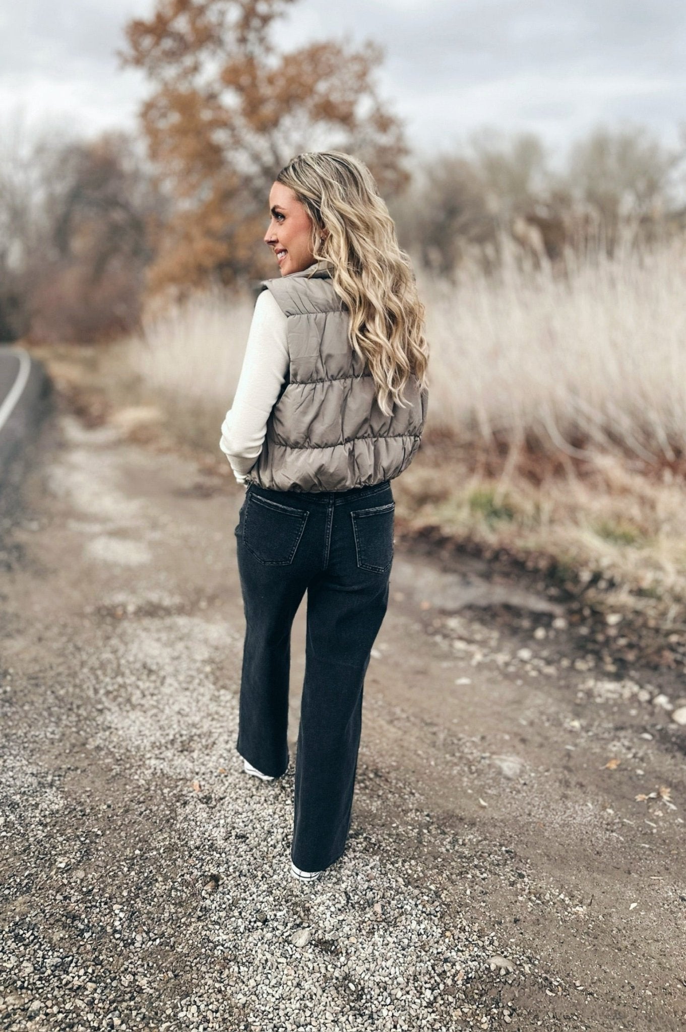 Shadow Wash High Rise Jeans