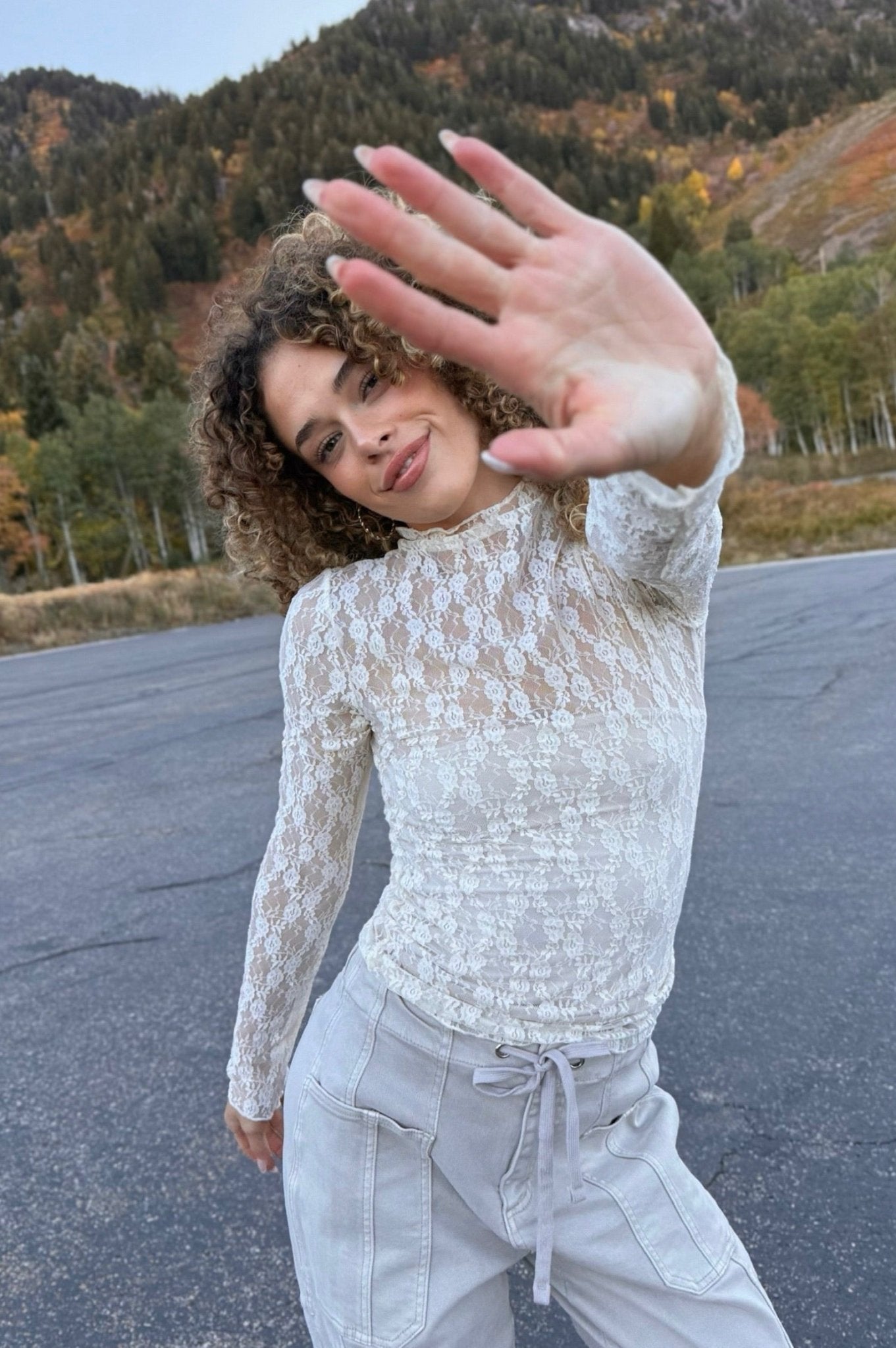 Sheer Obsession Mesh Top