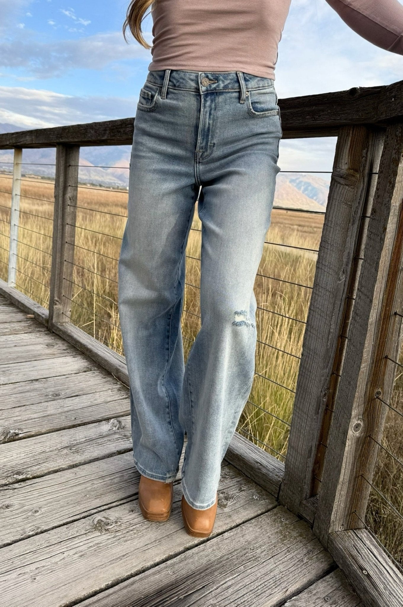 Signature Style Wide Leg Jeans