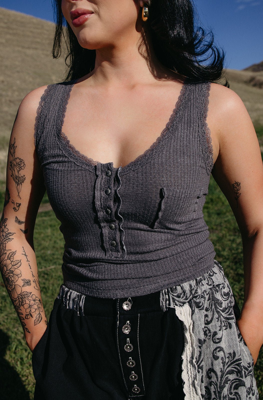 Southern Skies Henley Tank