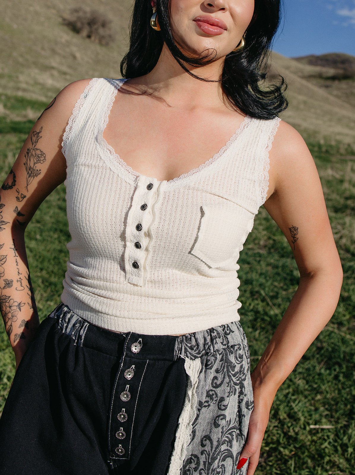 Southern Skies Henley Tank