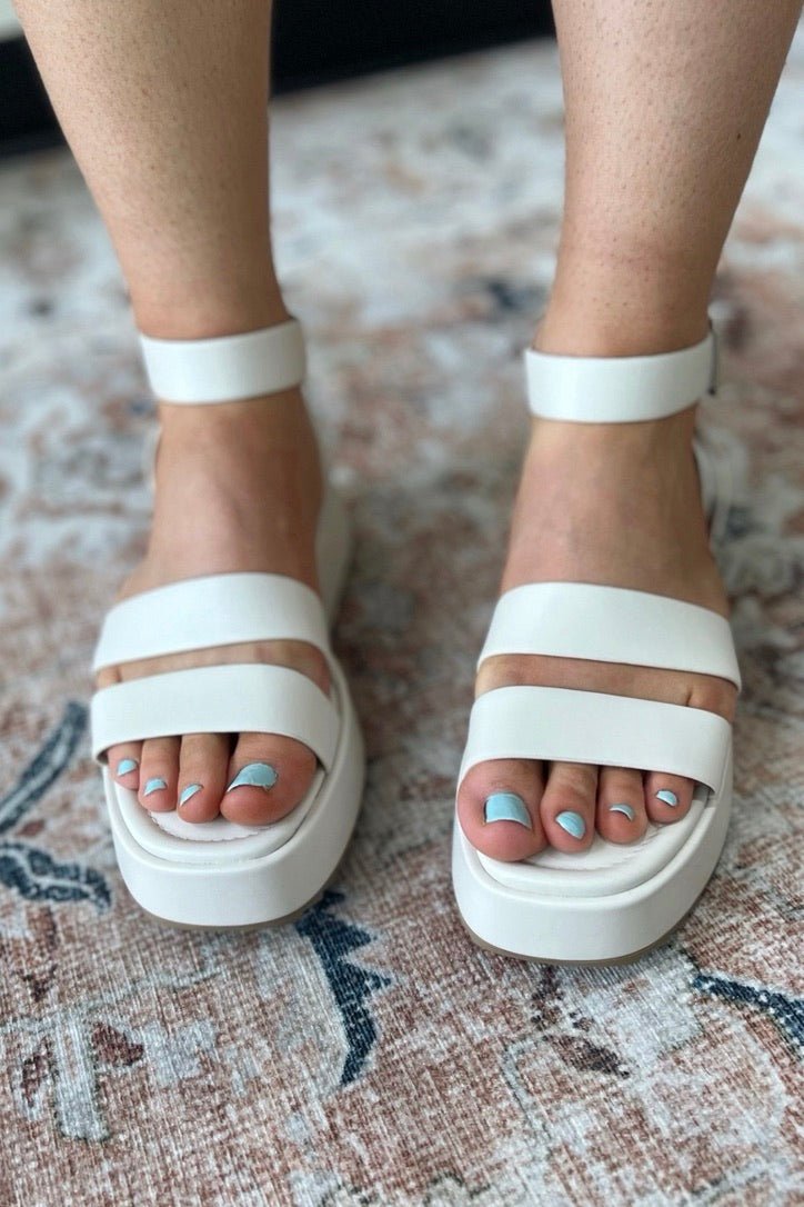 Sunny Steps Platform Strap Sandals - FINAL SALE