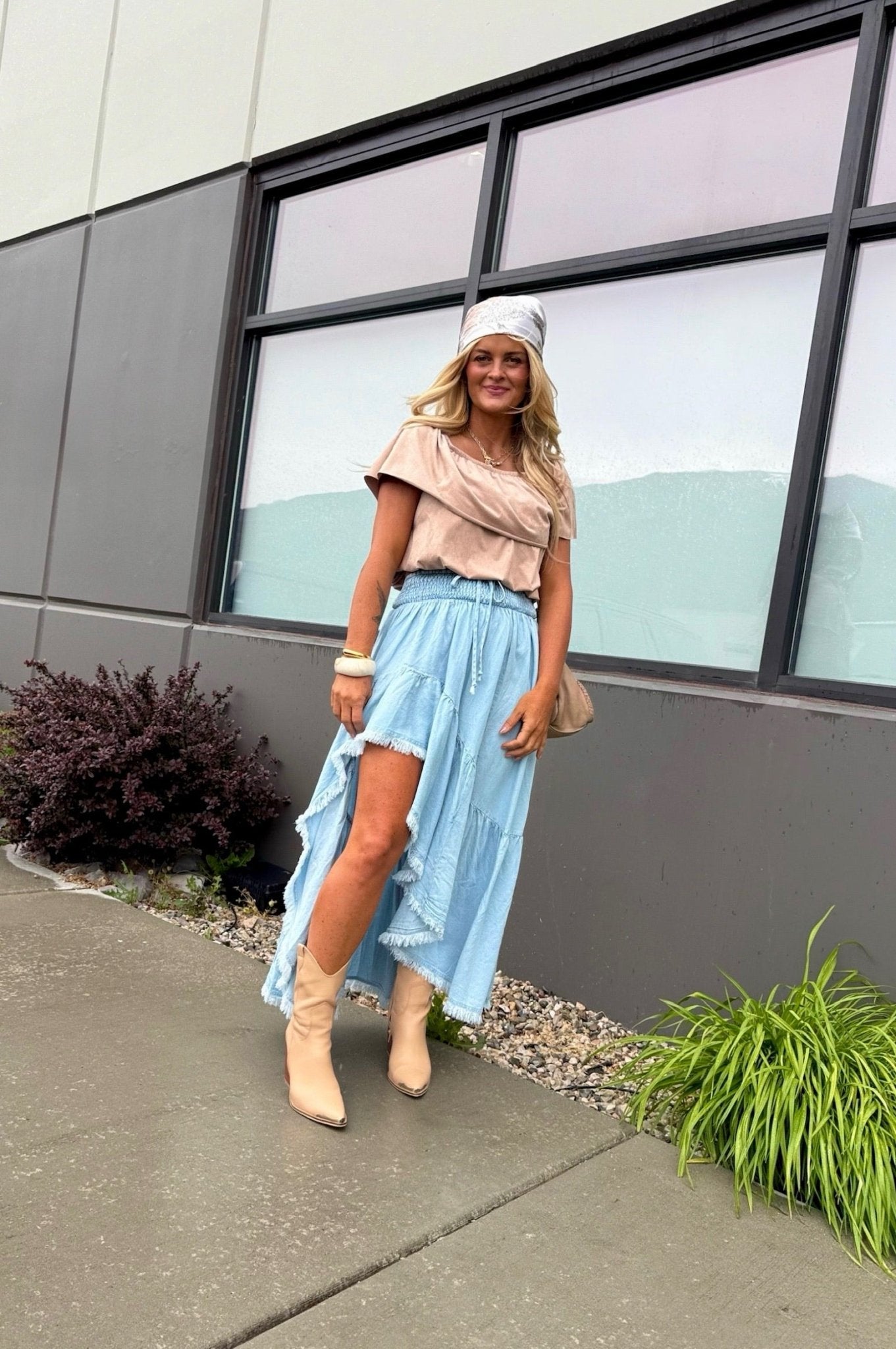 Sunspell Ruffle Top