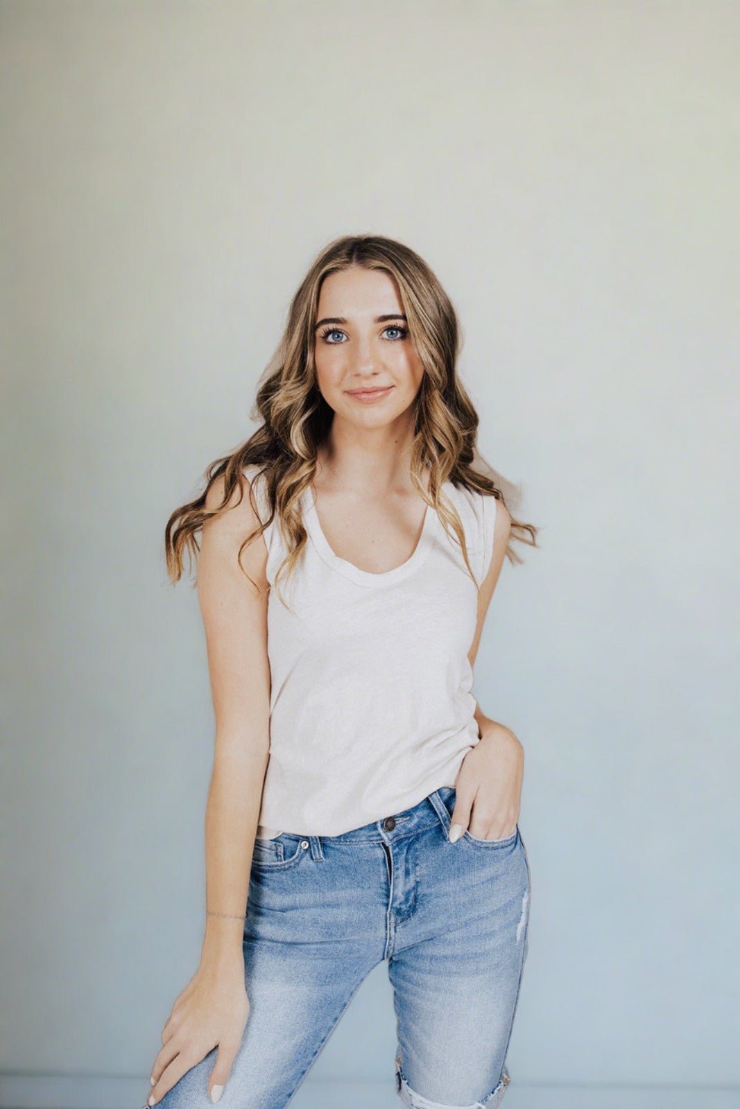 Talladega Cap Sleeve Top - FINAL SALE