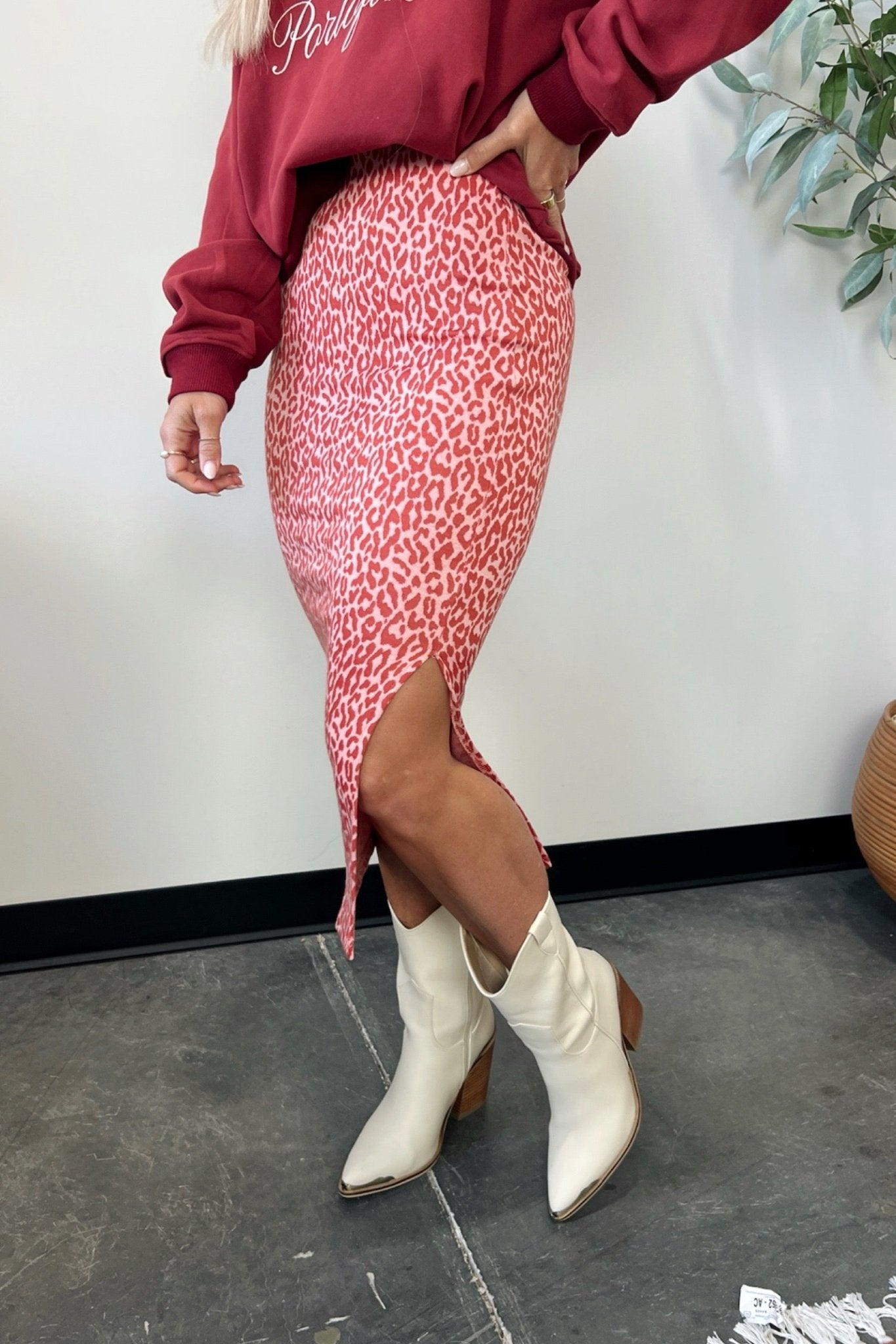 Tamed Beauty Midi Skirt