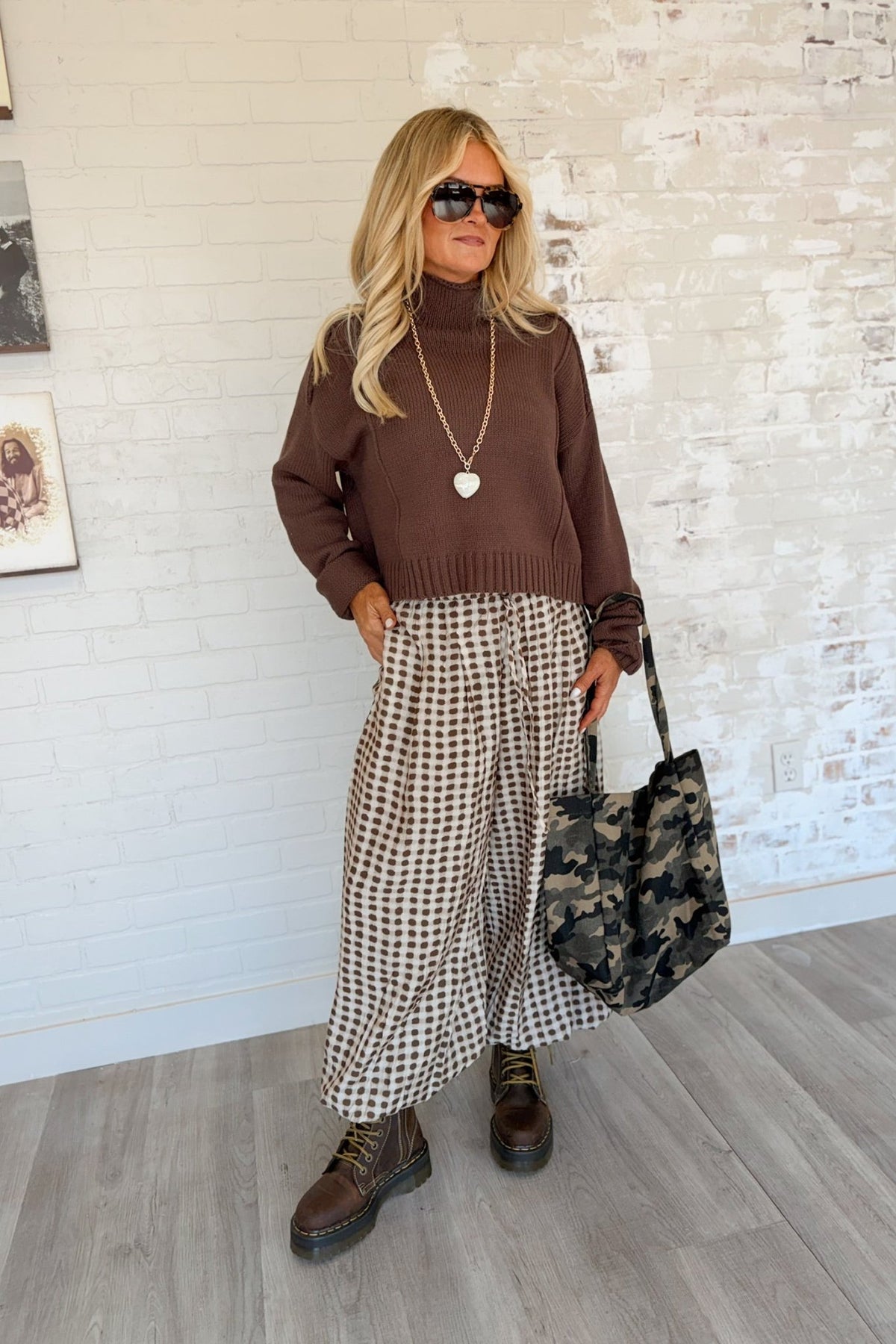Tangled Thoughts Geo Dot Harem Pants