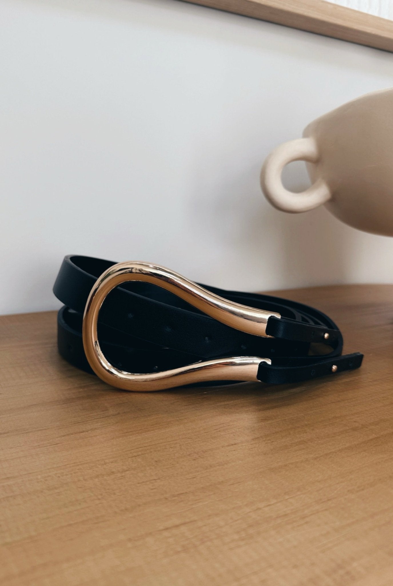 The Perfect Twist Buckle Belt