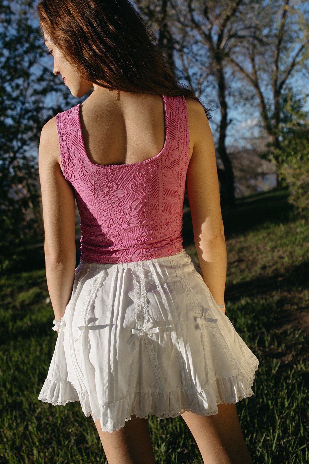 The Poets Meadow Lace Skort