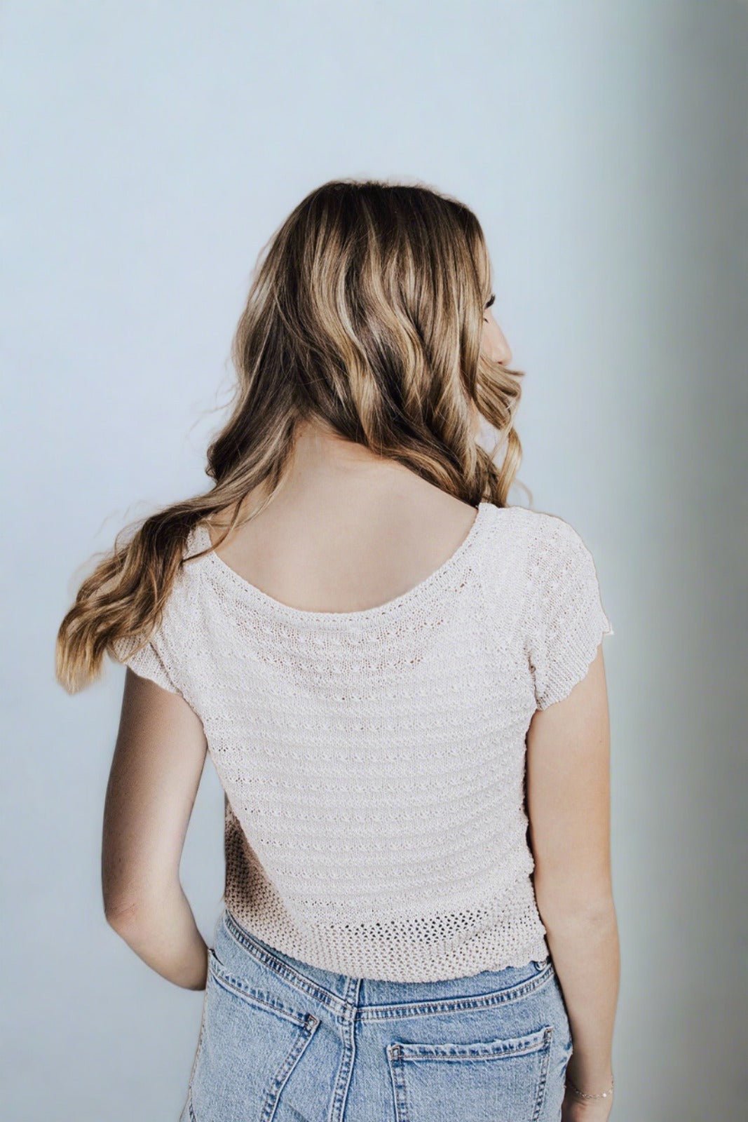 Toes In The Sand Knit Top - FINAL SALE