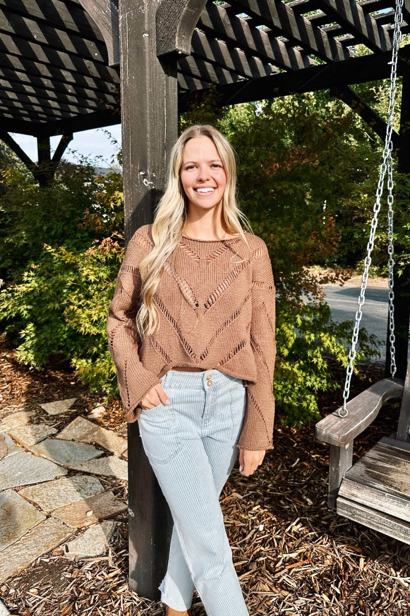 Undone Charm Knit Sweater