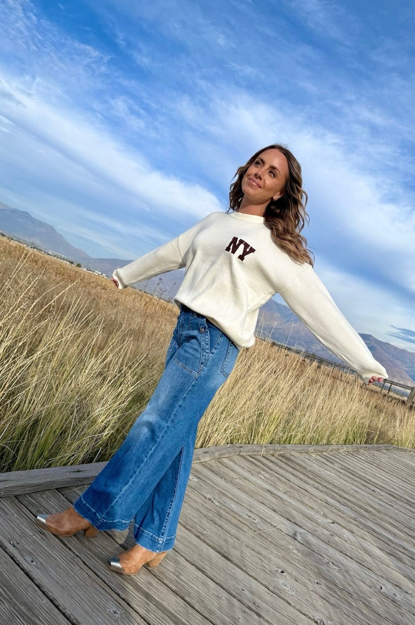 Urban Spirit Graphic Sweater