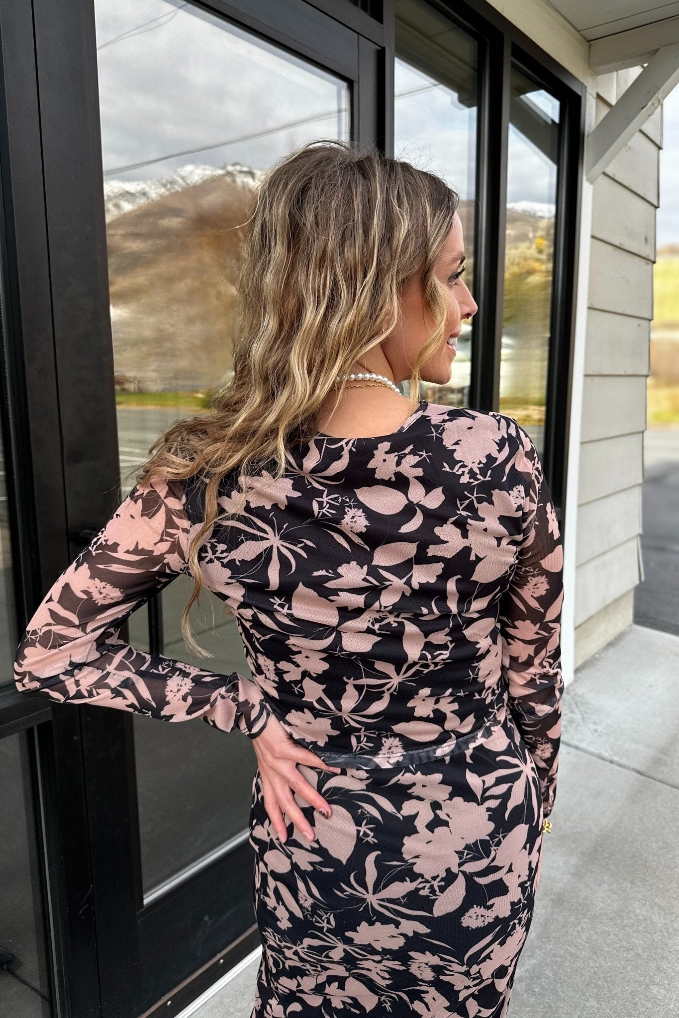 Wilted Grace Mesh Top