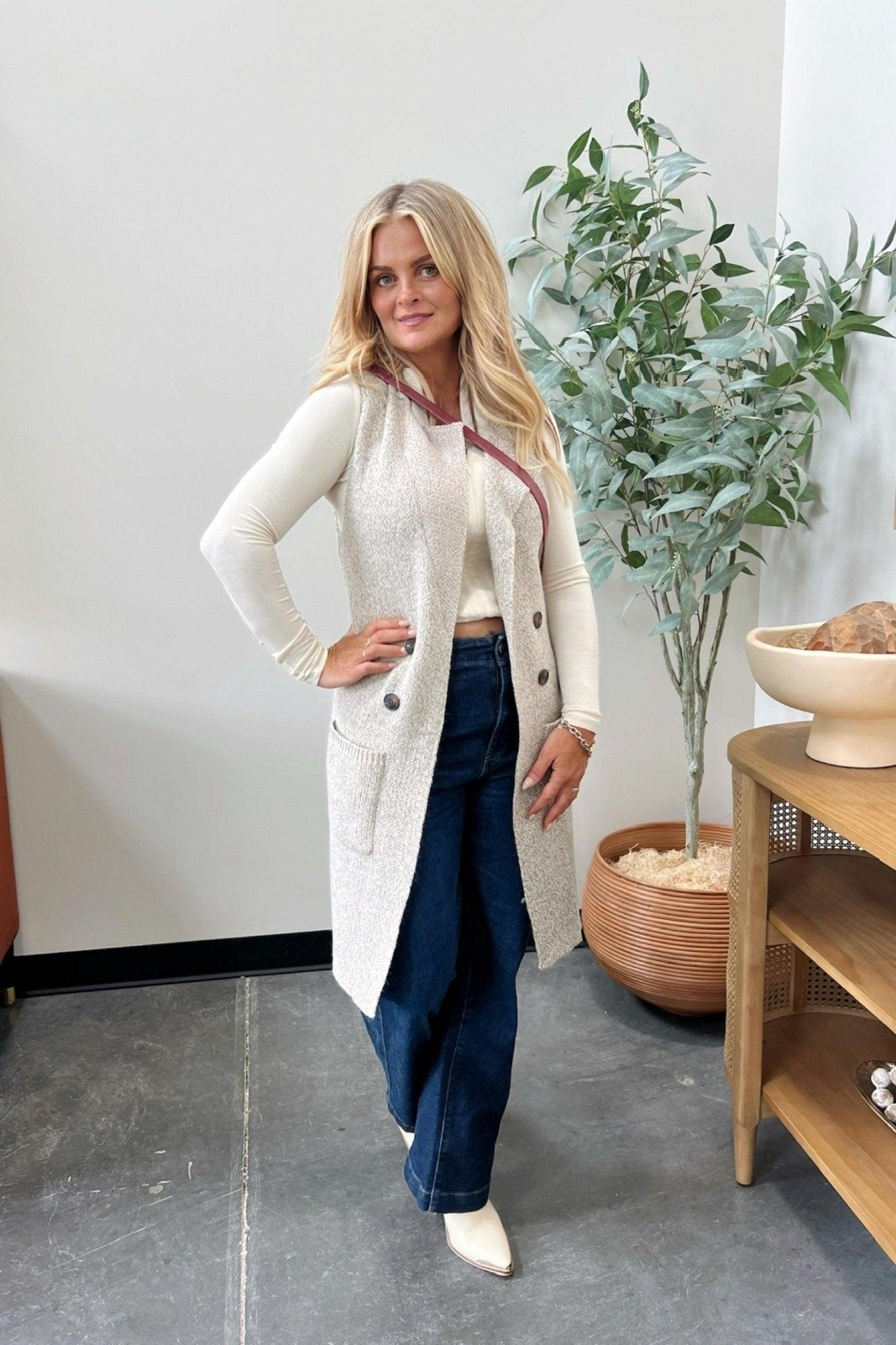 Without A Doubt Sweater Vest