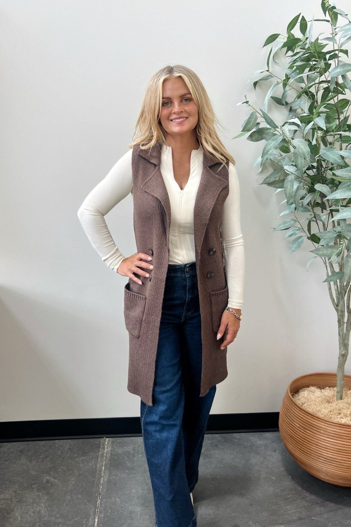 Without A Doubt Sweater Vest