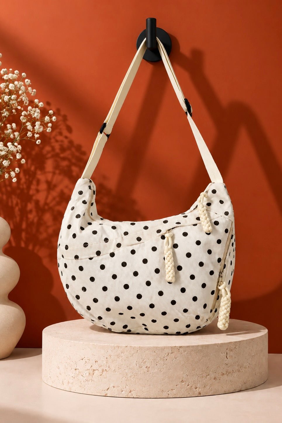 Zero To Sixty Polka Dot Bag