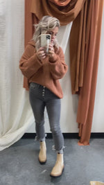 Weylin Mock Neck Hooded Sweater - FINAL SALE