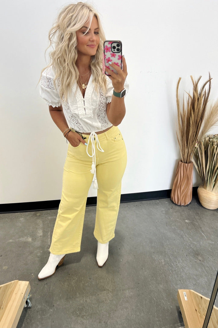 Sunny Day Straight Leg Jeans