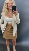 Camelina Polka Dot Mini Skirt - FINAL SALE