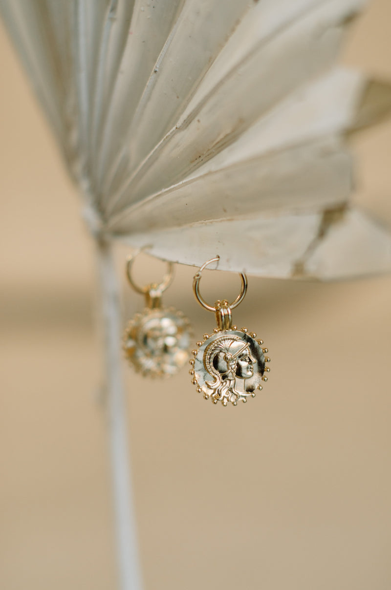 Zao Coin Earrings - FINAL SALE