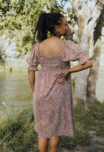 Chambria Leopard Print Midi Dress - FINAL SALE