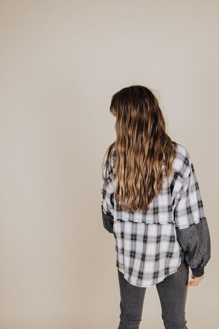 Milana Plaid Shacket