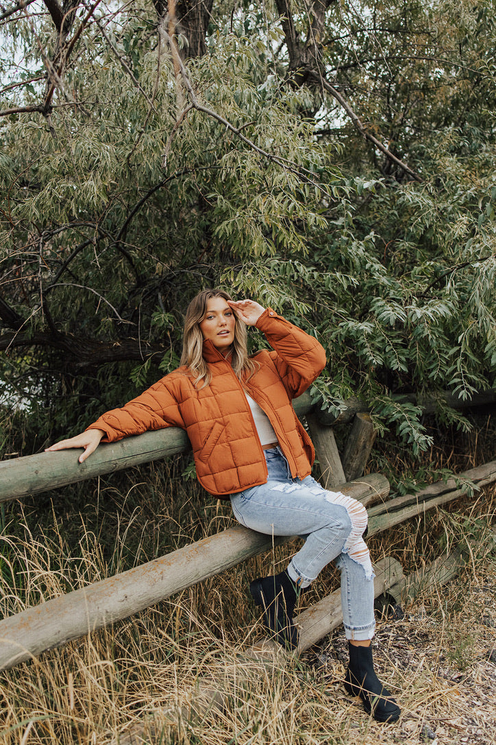 Rusty’s Quilted Puffer Jacket