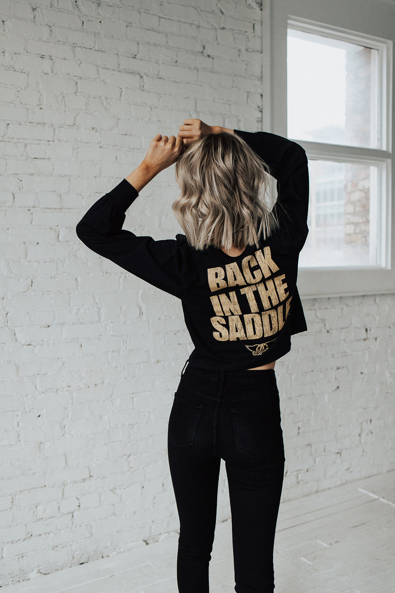 Aerosmith Back In The Saddle Top - FINAL SALE