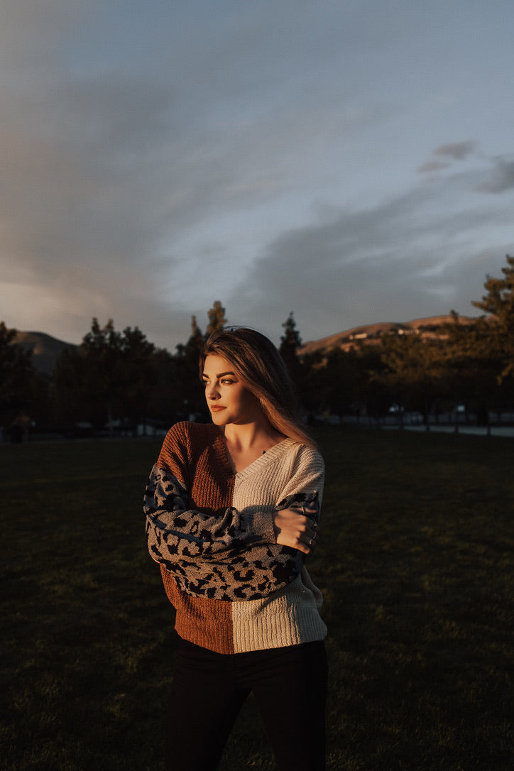 Hadley Multi Toned Sweater - FINAL SALE