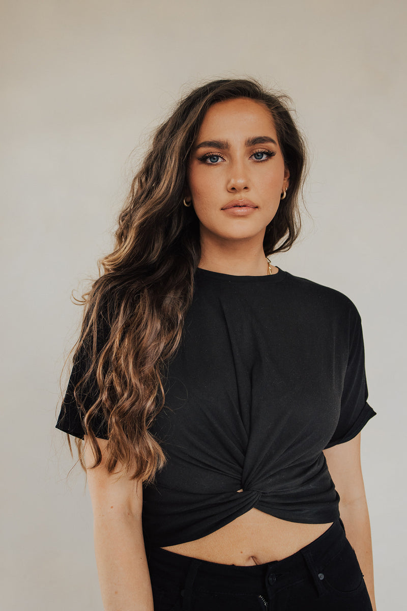 Hollis Front Tie Top - FINAL SALE