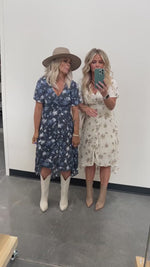 Sianna Floral Midi Dress - FINAL SALE
