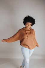 Weylin Mock Neck Hooded Sweater - FINAL SALE