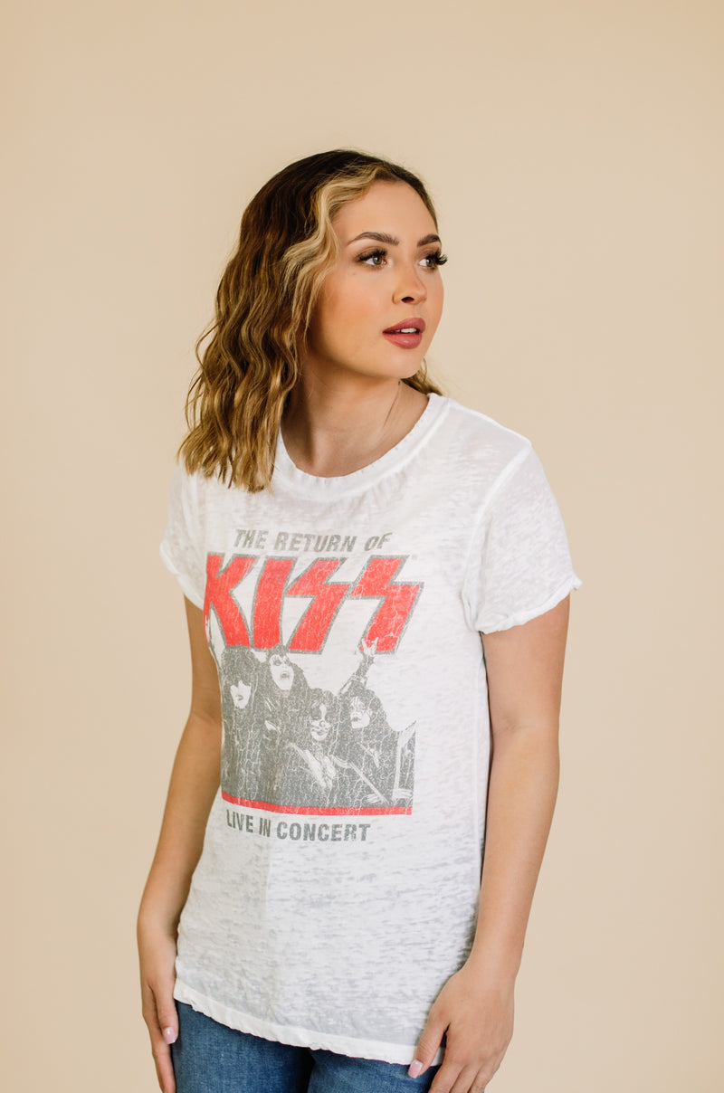Kiss Concert Graphic Tee - FINAL SALE