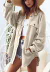 Leslie Button Down Shacket - FINAL SALE