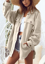 Leslie Button Down Shacket - FINAL SALE