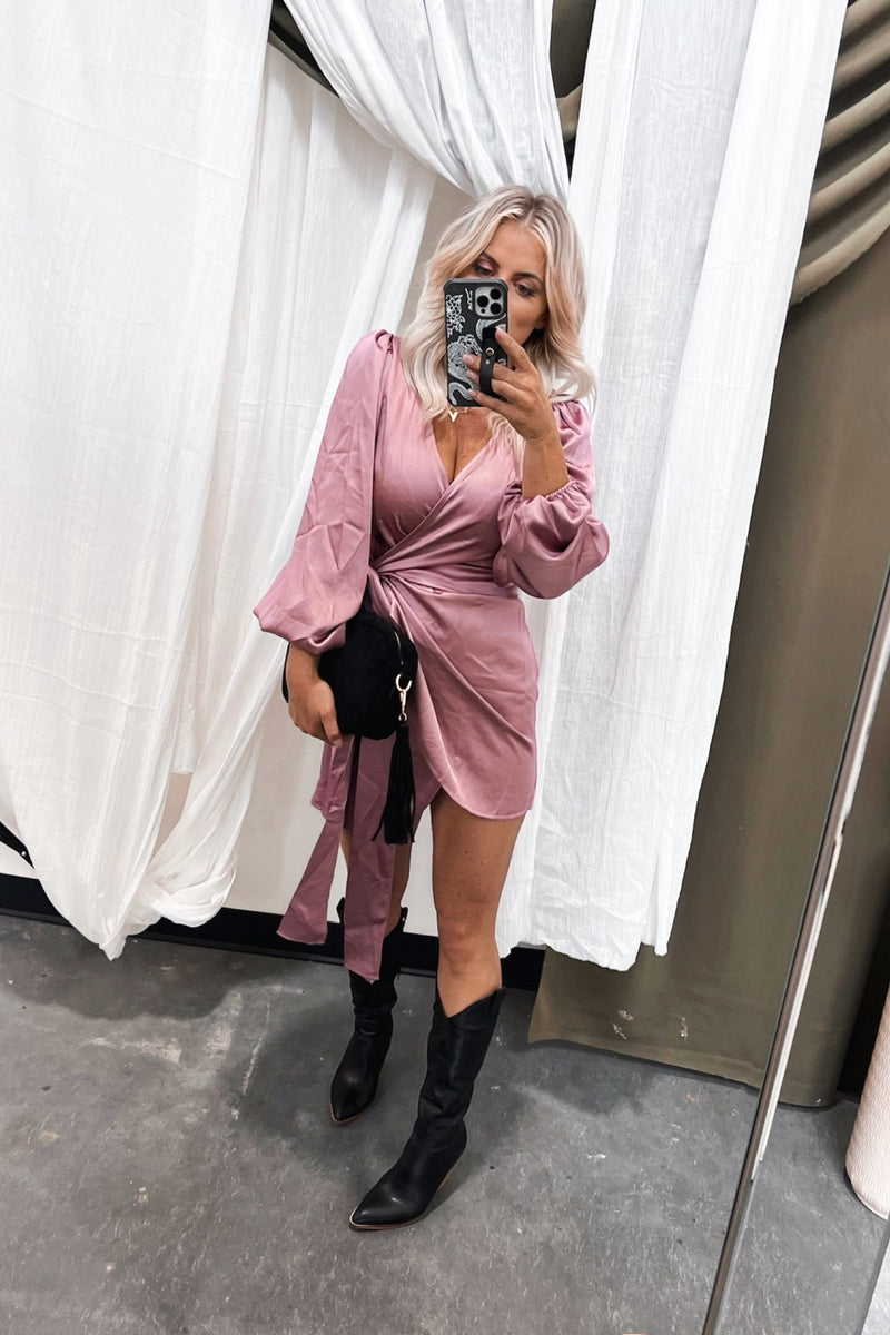 Katie Mini Wrap Dress - FINAL SALE