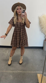 Hannon Plaid Dress - FINAL SALE