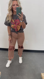 Poppy Snake Graphic Tee - FINAL SALE