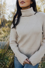 Argile Weave Turtle Neck Sweater - FINAL SALE