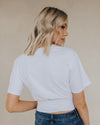 Hollis Front Tie Top - FINAL SALE