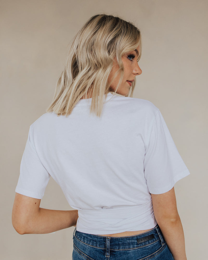 Hollis Front Tie Top - FINAL SALE