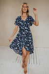 Sianna Floral Midi Dress - FINAL SALE